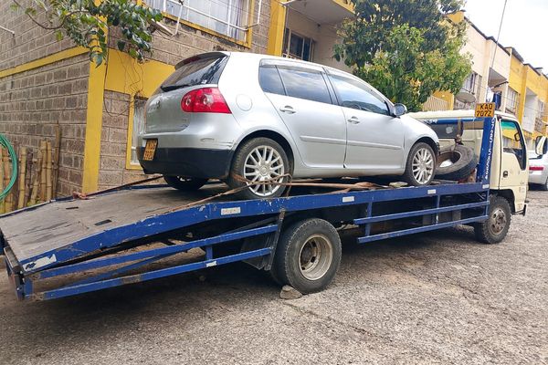 Service coverage map across Kenya